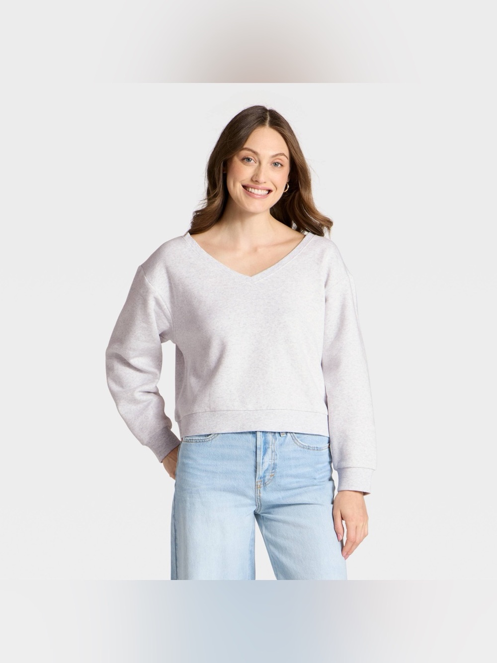 Women's Sweatshirt - Universal Thread Light Heather Gray XXL
